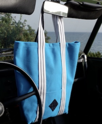 Borse sport in canvas ritorto e fasce vintage